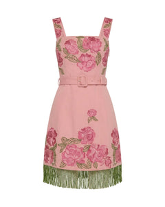 Sarah Bird Mini Dress in Pink Pop Floral
