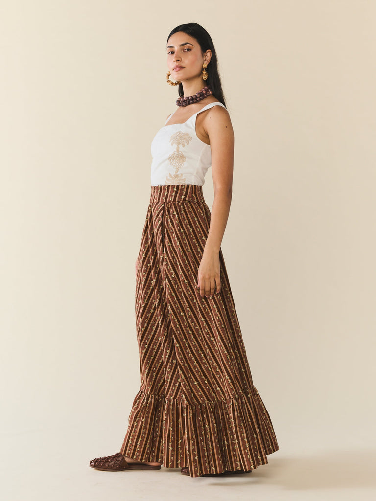 Joanie Skirt in Fresh Garden Floral