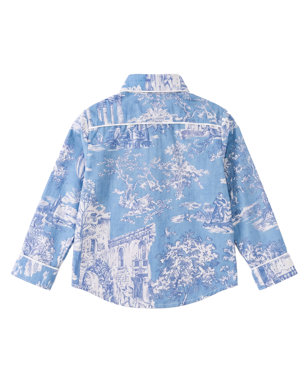 Little Man Shirt in Forever Toile