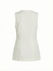 Alexa Top in Chapel White Floral