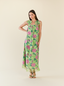 Vanessa Maxi Dress in Gardenia Floral