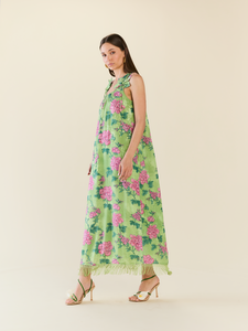 Vanessa Maxi Dress in Gardenia Floral