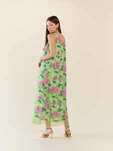 Vanessa Maxi Dress in Gardenia Floral