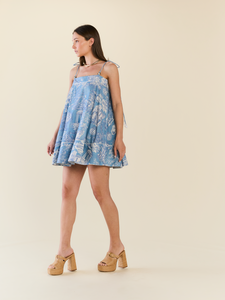 Elizabeth Dress in Forever Toile