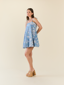 Elizabeth Dress in Forever Toile