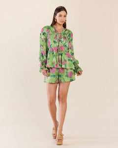 Tasha Short in Gardenia Floral