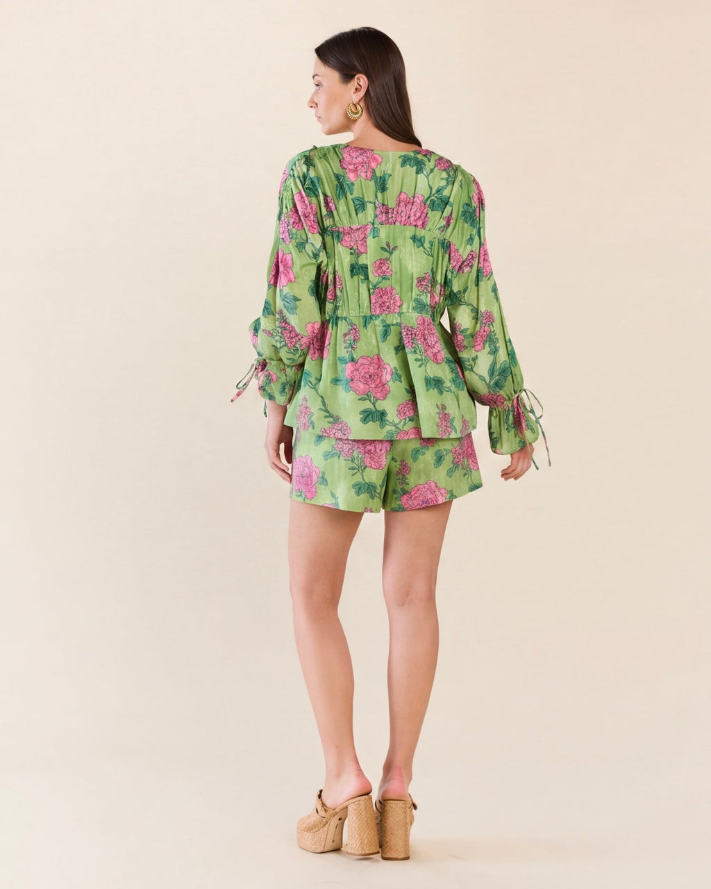 Tasha Short in Gardenia Floral