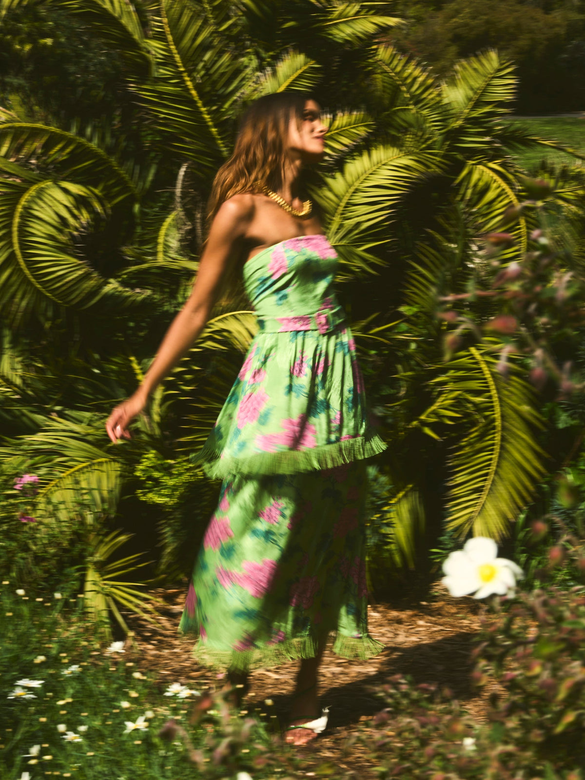 Daisy Dress in Gardenia Floral