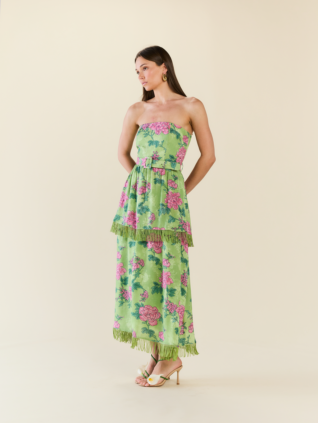 Daisy Dress in Gardenia Floral
