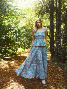 Lucca Skirt in Forever Toile