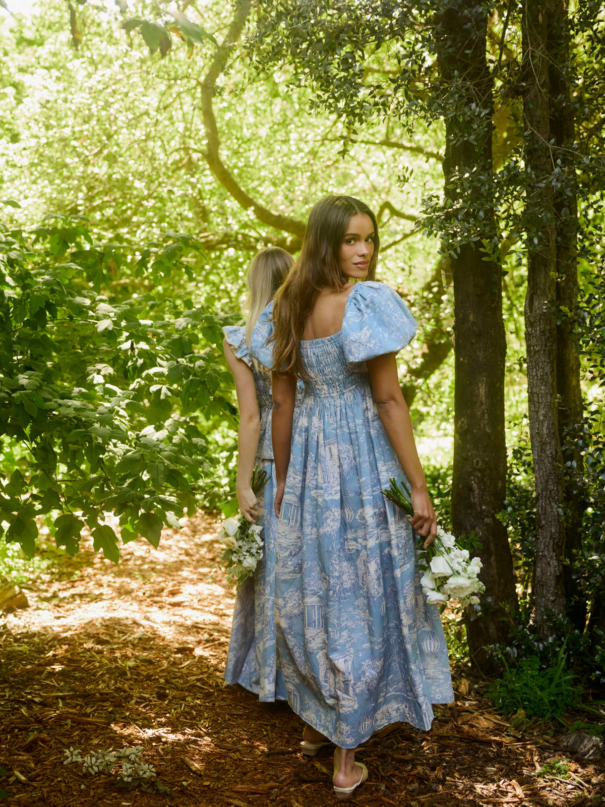 Aurora Dress in Forever Toile