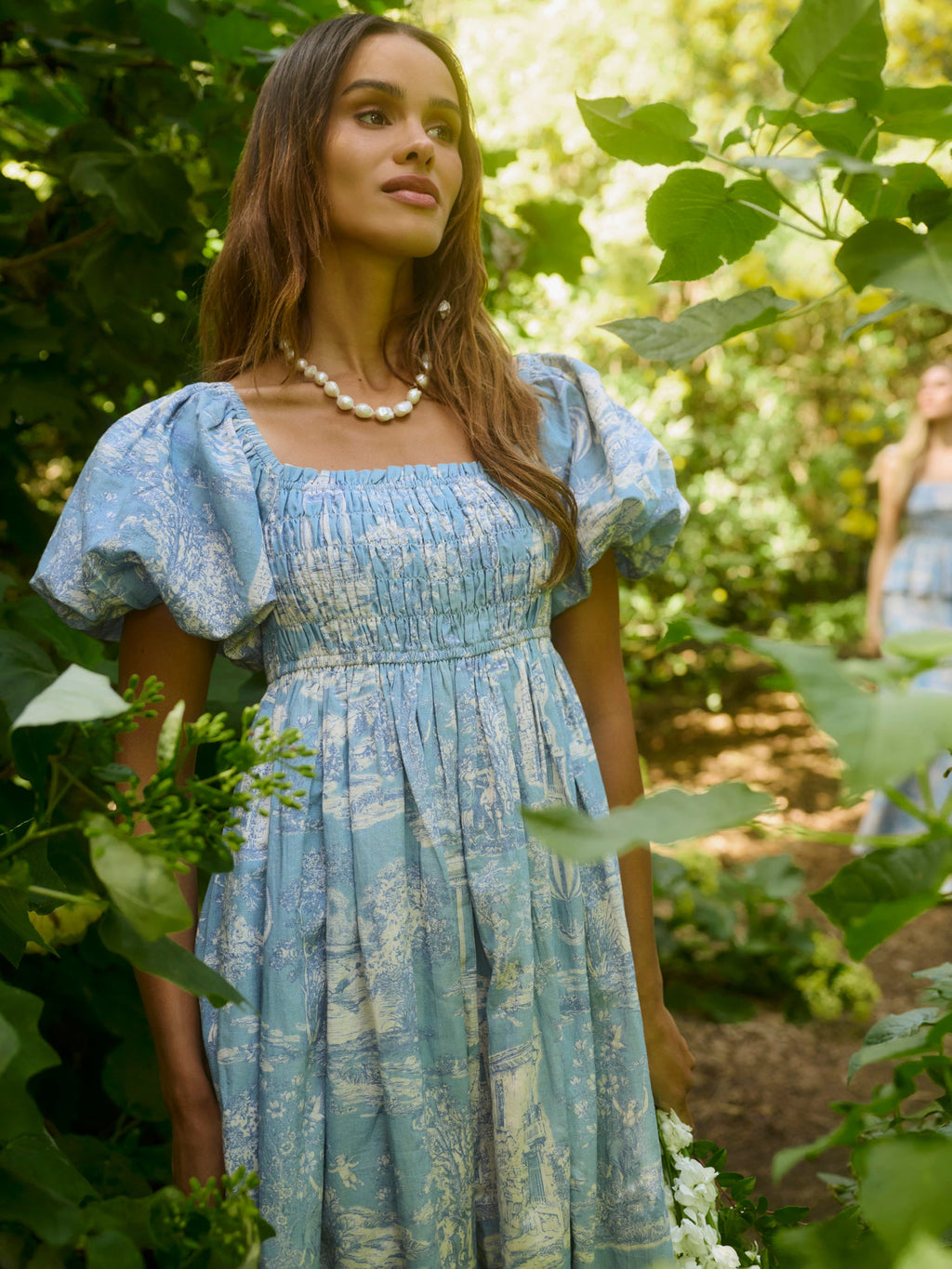 Aurora Dress in Forever Toile