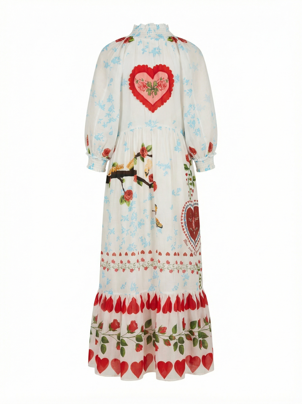 Eliza Dress in Alfie White