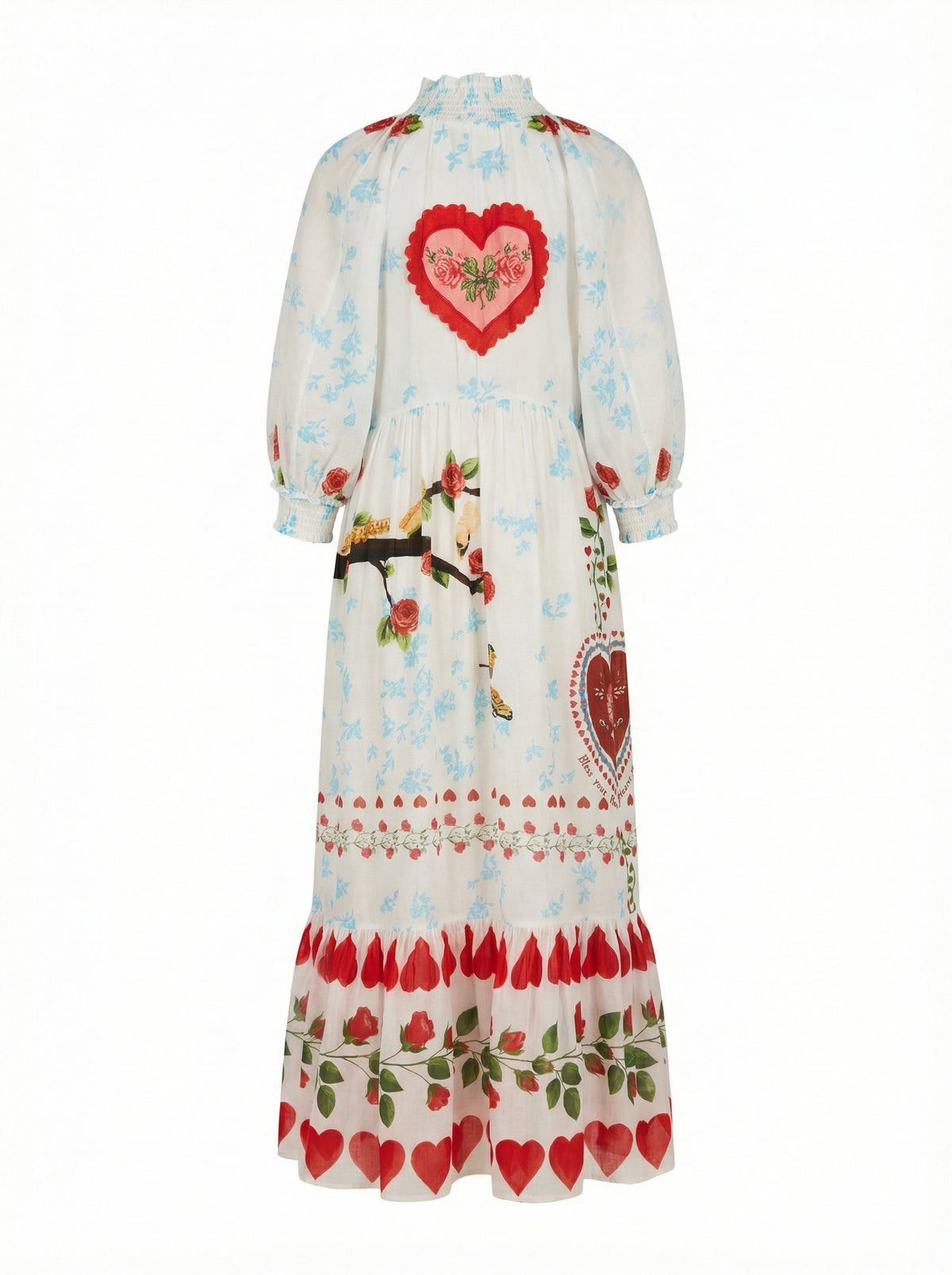 Eliza Dress in Alfie White