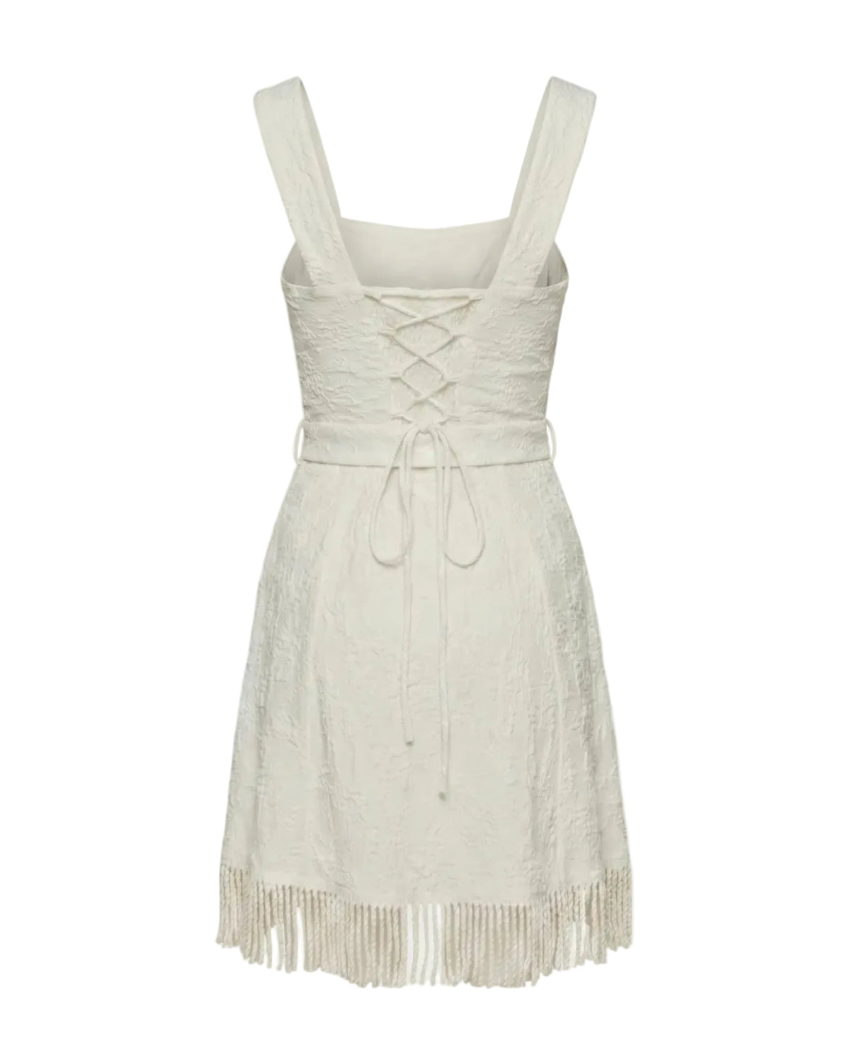 Sarah Bird Mini Dress in Chapel White Floral
