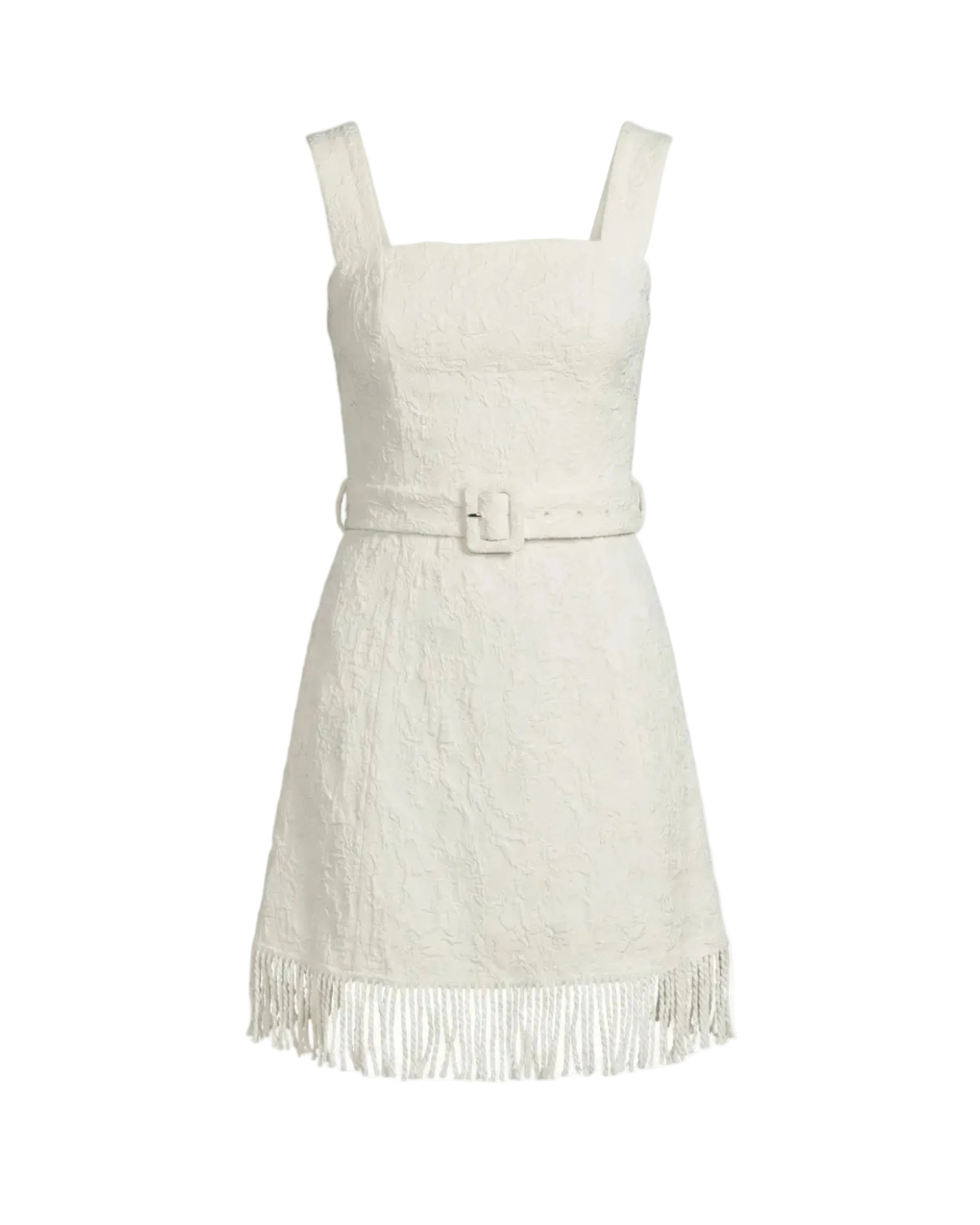 Sarah Bird Mini Dress in Chapel White Floral