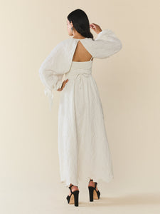 Mary Cape in Chapel White Floral