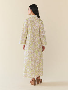 Birdie Dress in Lucca Green
