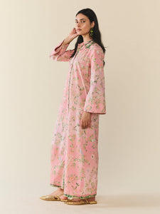 Birdie Dress in Peony Peacock x Larsen McDowell