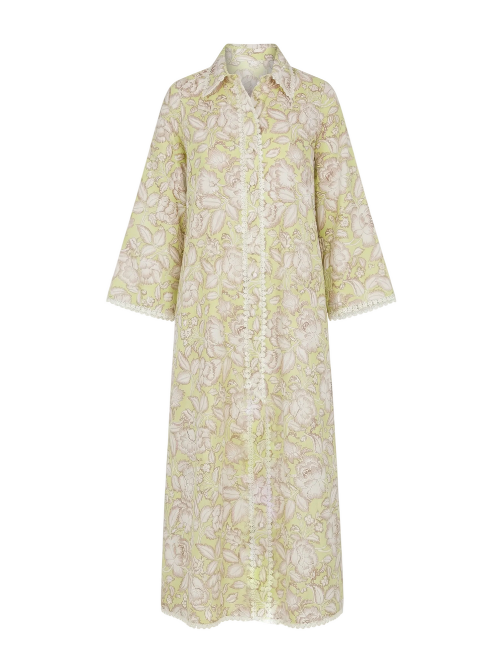 Birdie Dress in Lucca Green