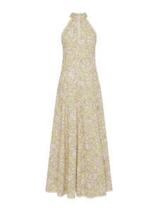 Quinn Dress in Lucca Green