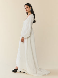 Sweet Pea Cape in Chapel White Floral