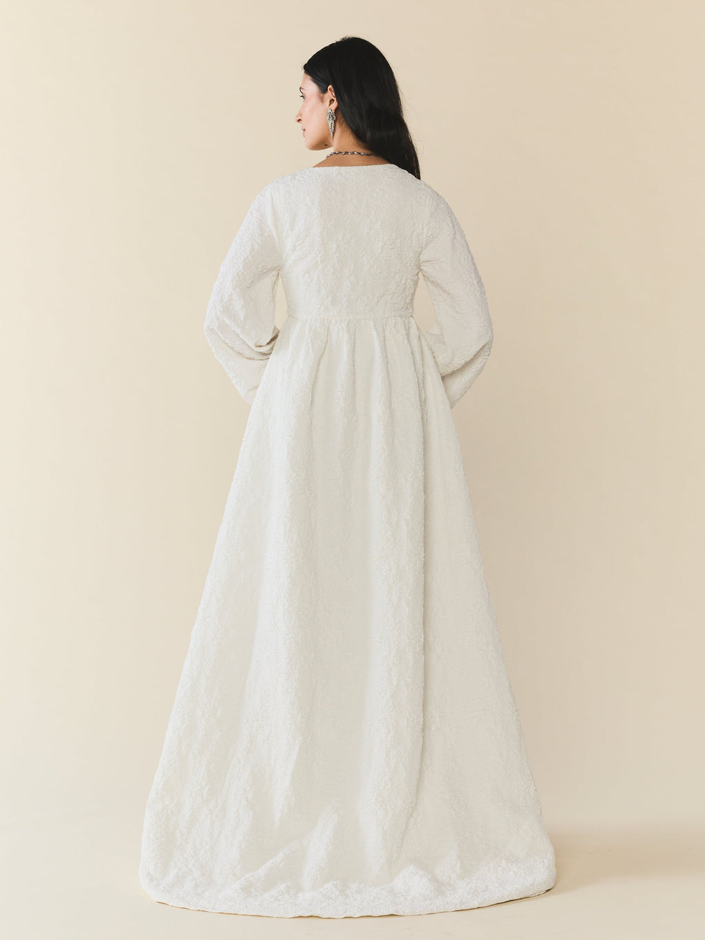 Sweet Pea Cape in Chapel White Floral