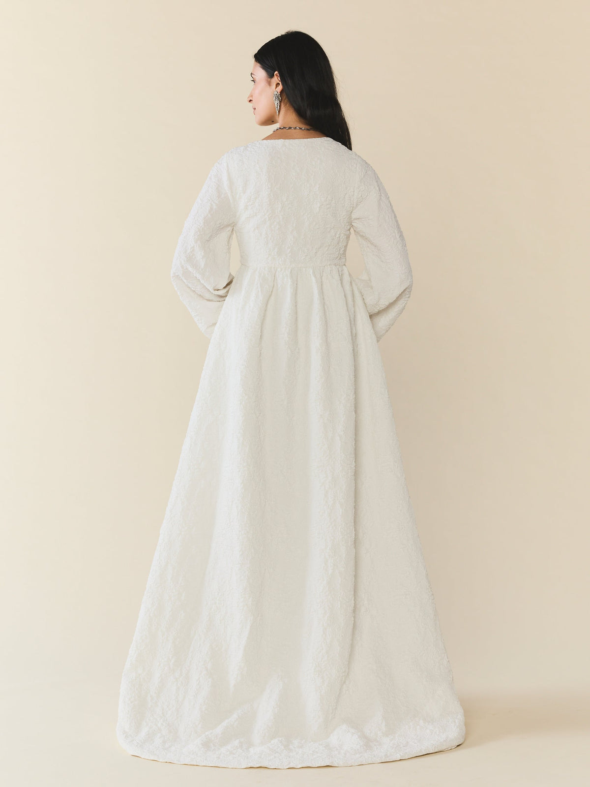 Sweet Pea Cape in Chapel White Floral