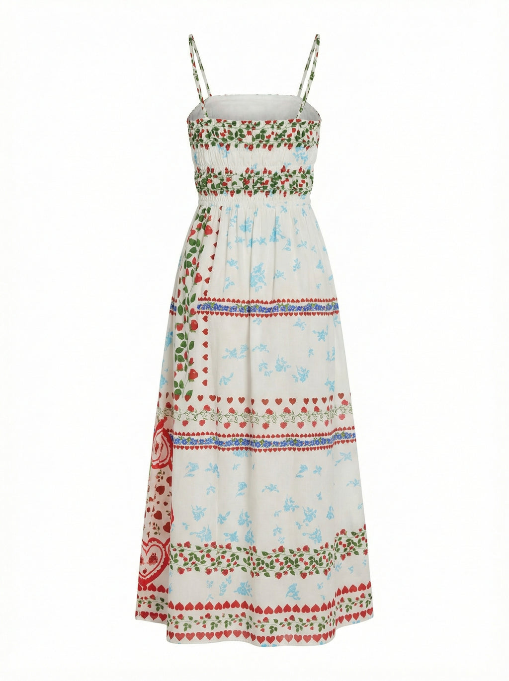 Delia Dress in Alfie White