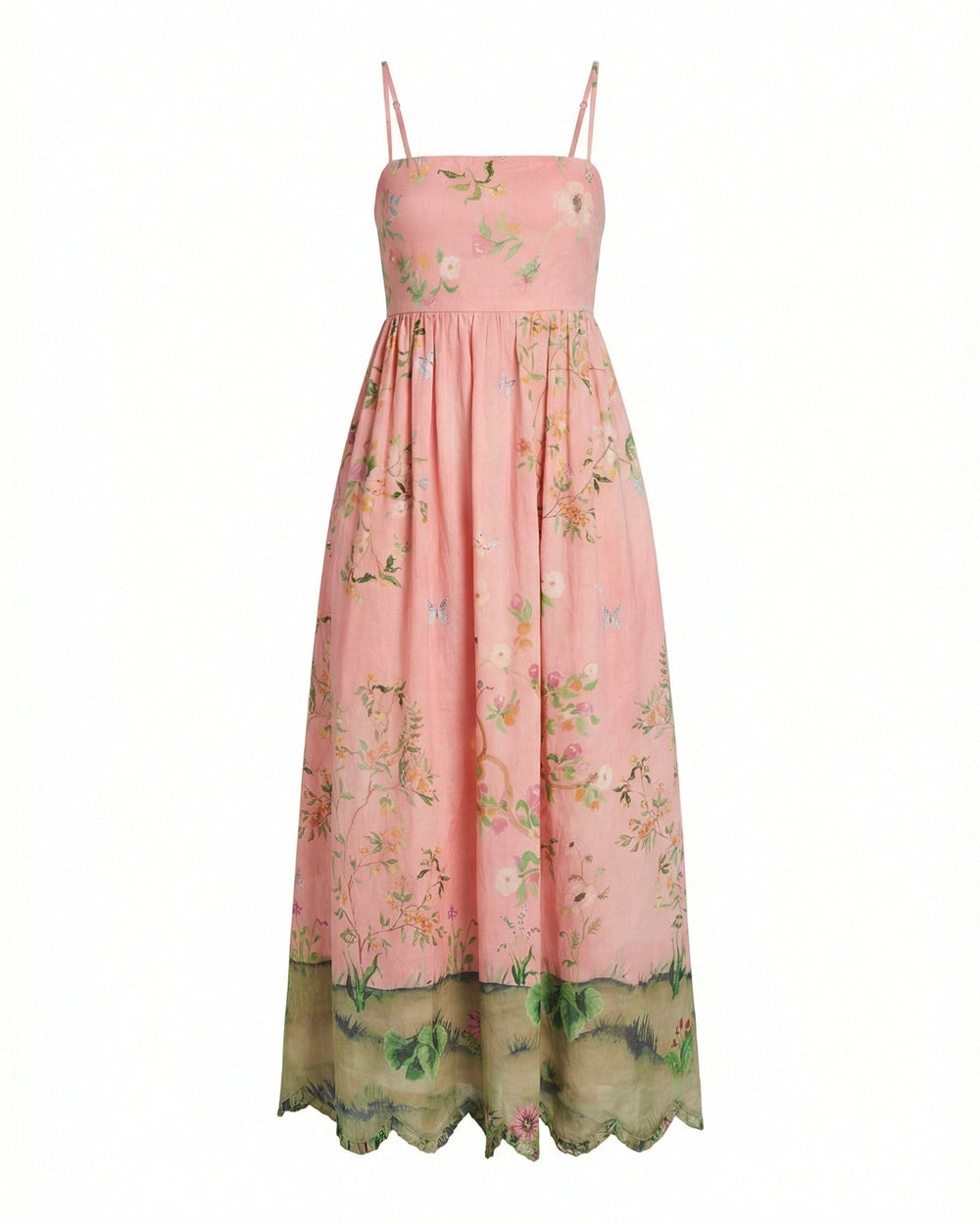 Gavin Dress in Peony Peacock x Larsen McDowell