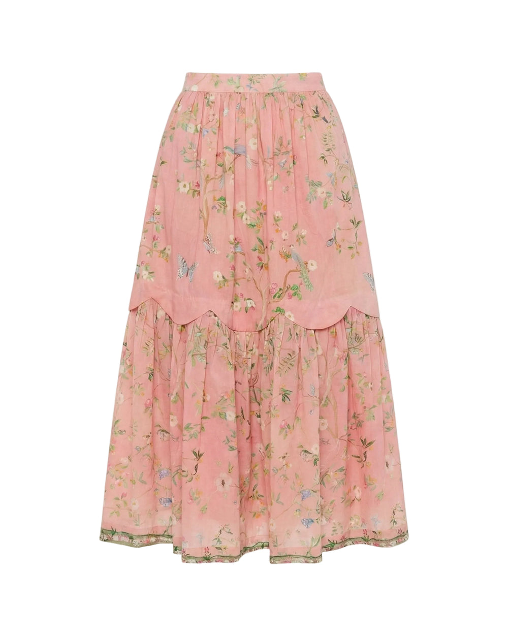 Erin Skirt in Peony Peacock x Larsen McDowell