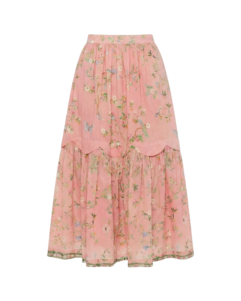 Erin Skirt in Peony Peacock x Larsen McDowell