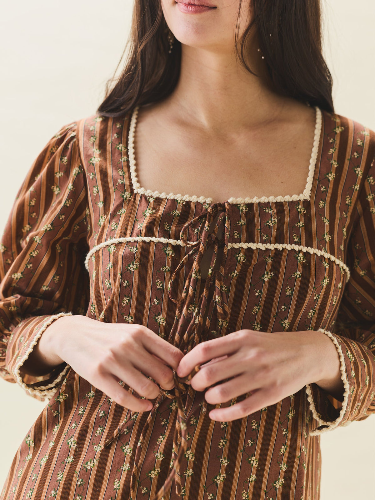 Tara Dress in Fresh Garden Floral