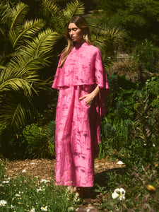 Luna Cape in Rosa Toscana