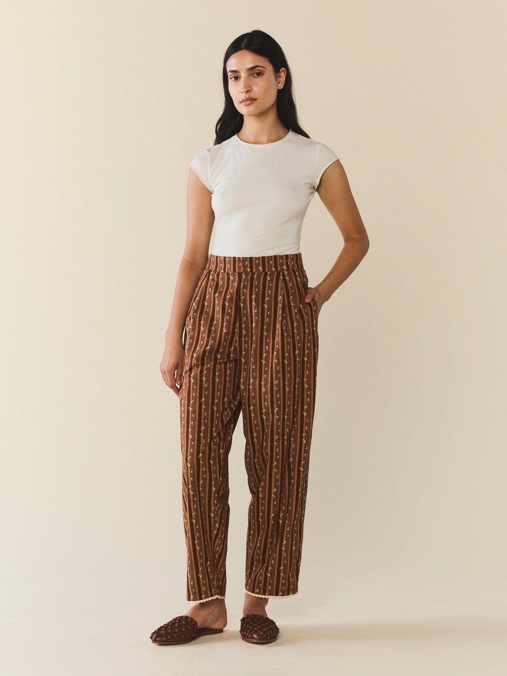 Nina Pant in Fresh Garden Floral