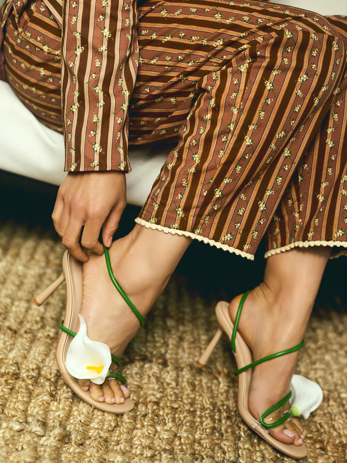 Nina Pant in Fresh Garden Floral