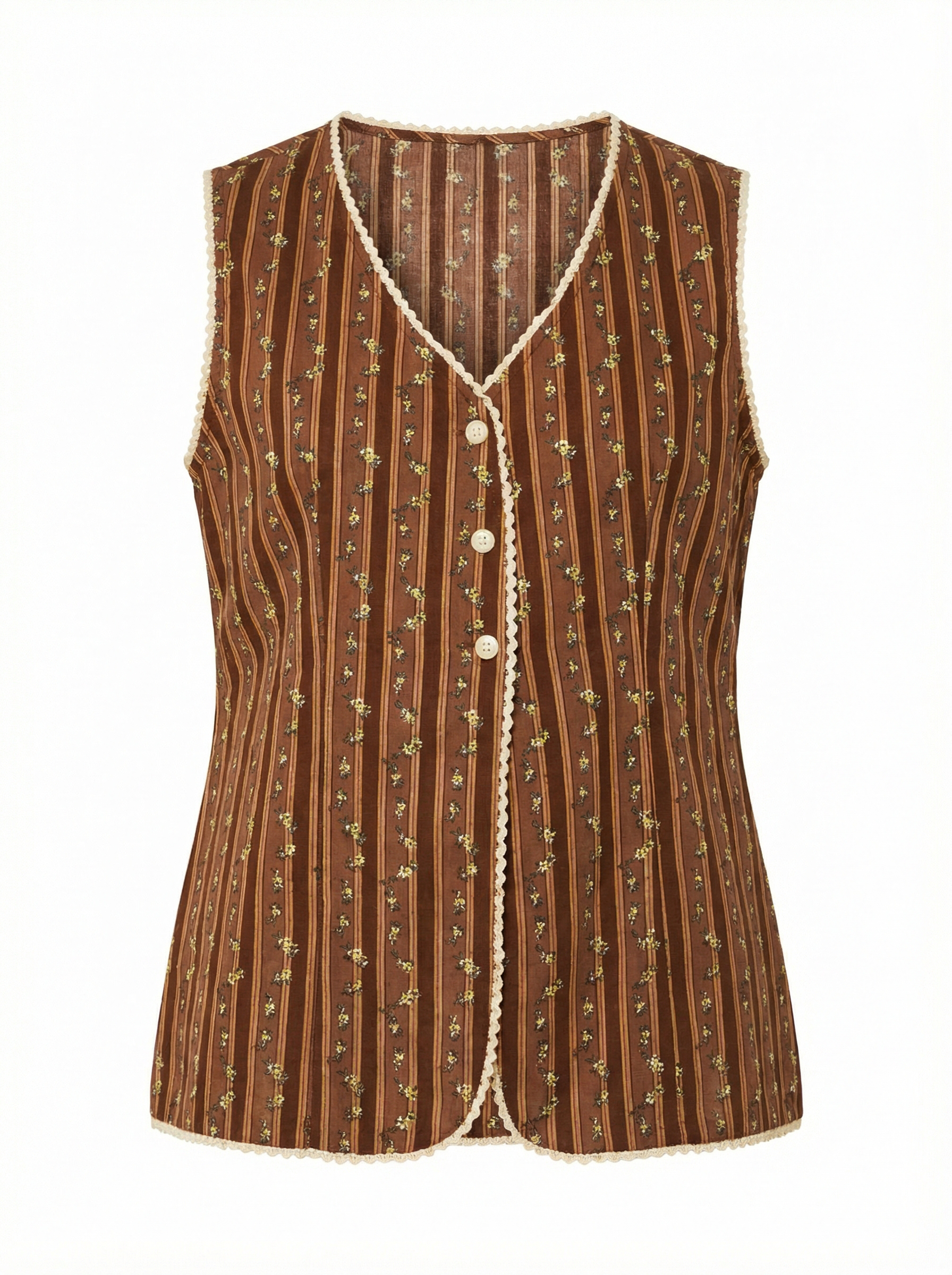 Alexa Top in Fresh Garden Floral