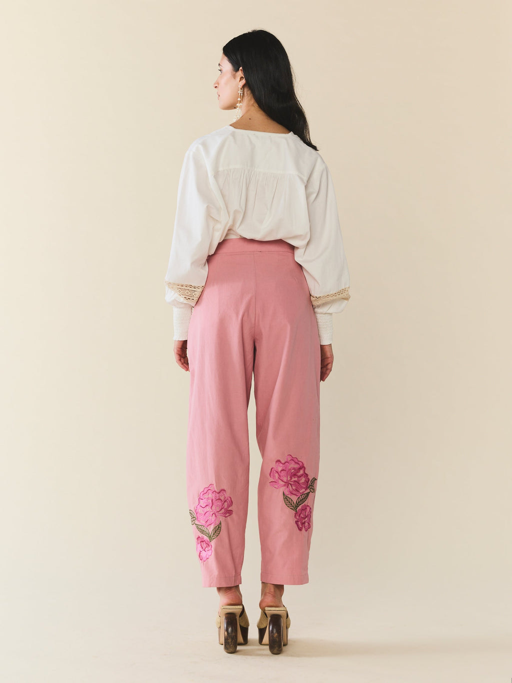 Nina Pant in Pink Pop Floral