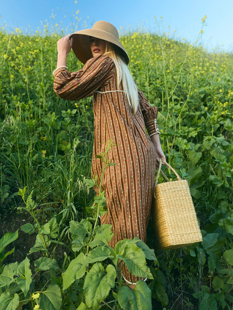 Tara Dress in Fresh Garden Floral