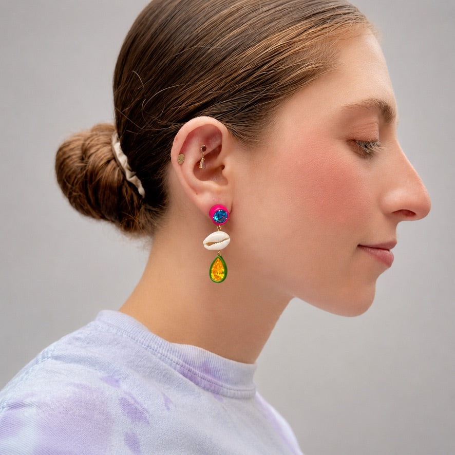 Ellen Asymmetrical Earrings