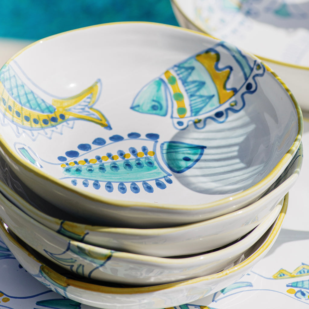 Elba's Fish Pasta Bowl in Multi