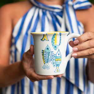 Elba's Fish Mug in Multi