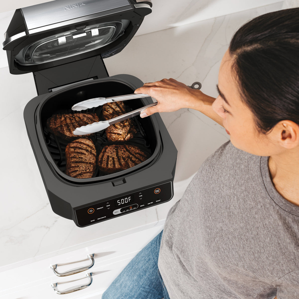 Foodi 6-In-1 Indoor Grill/Air Fryer