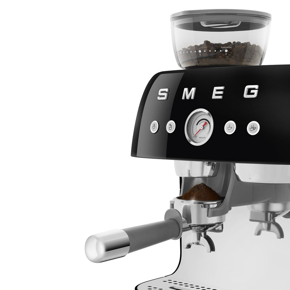 Semi-Automatic Espresso Machine EGF03 in Black