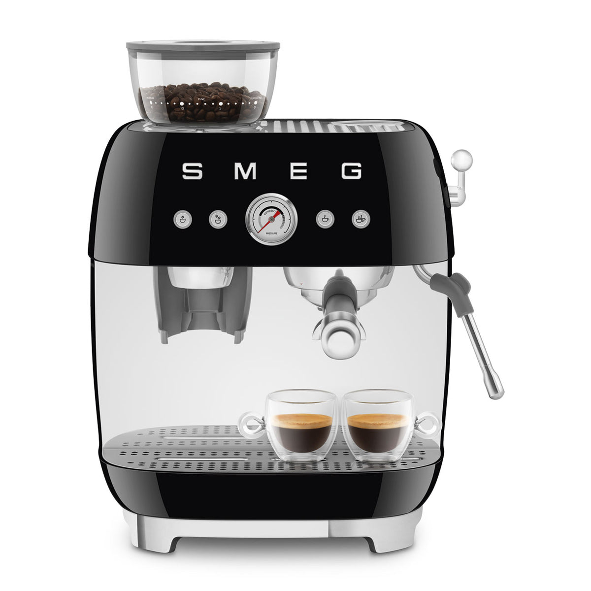 Semi-Automatic Espresso Machine EGF03 in Black