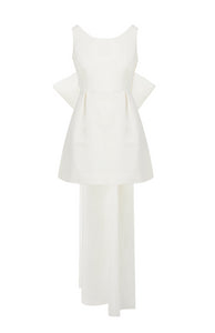 Mrs. Drama Bow Eliza Dress