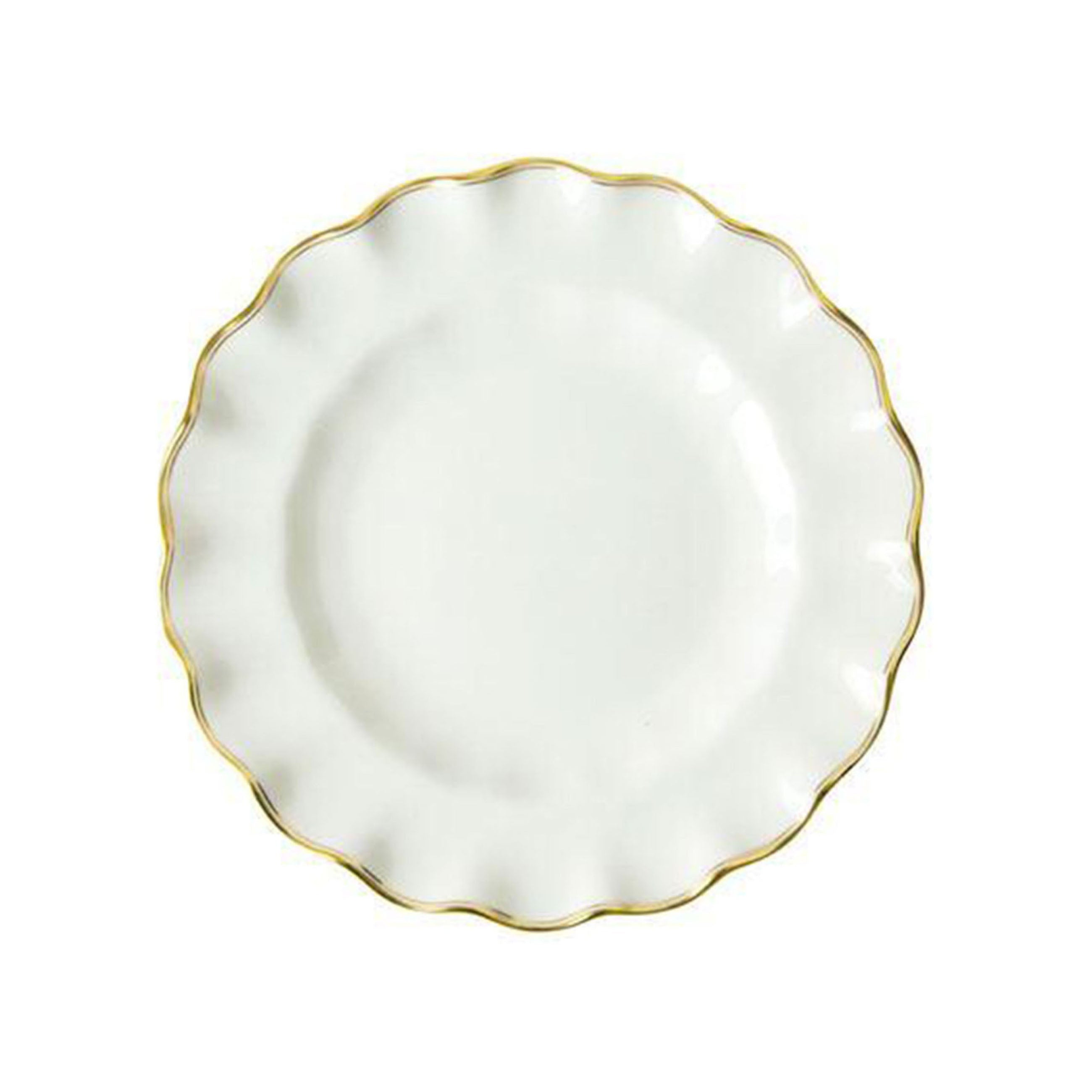 Chelsea Duet Fluted Dessert Plate