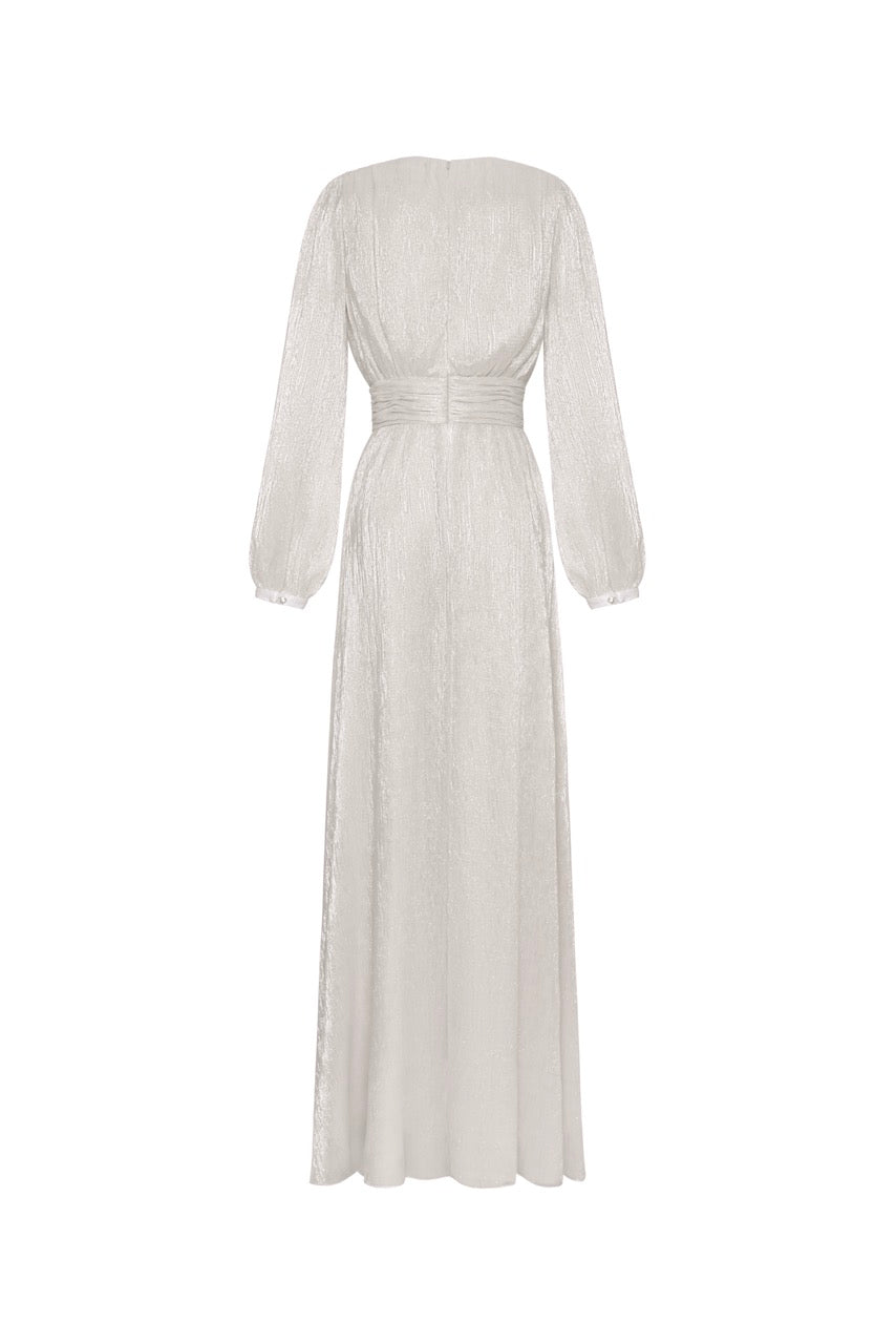 The Elysia Silver Gown