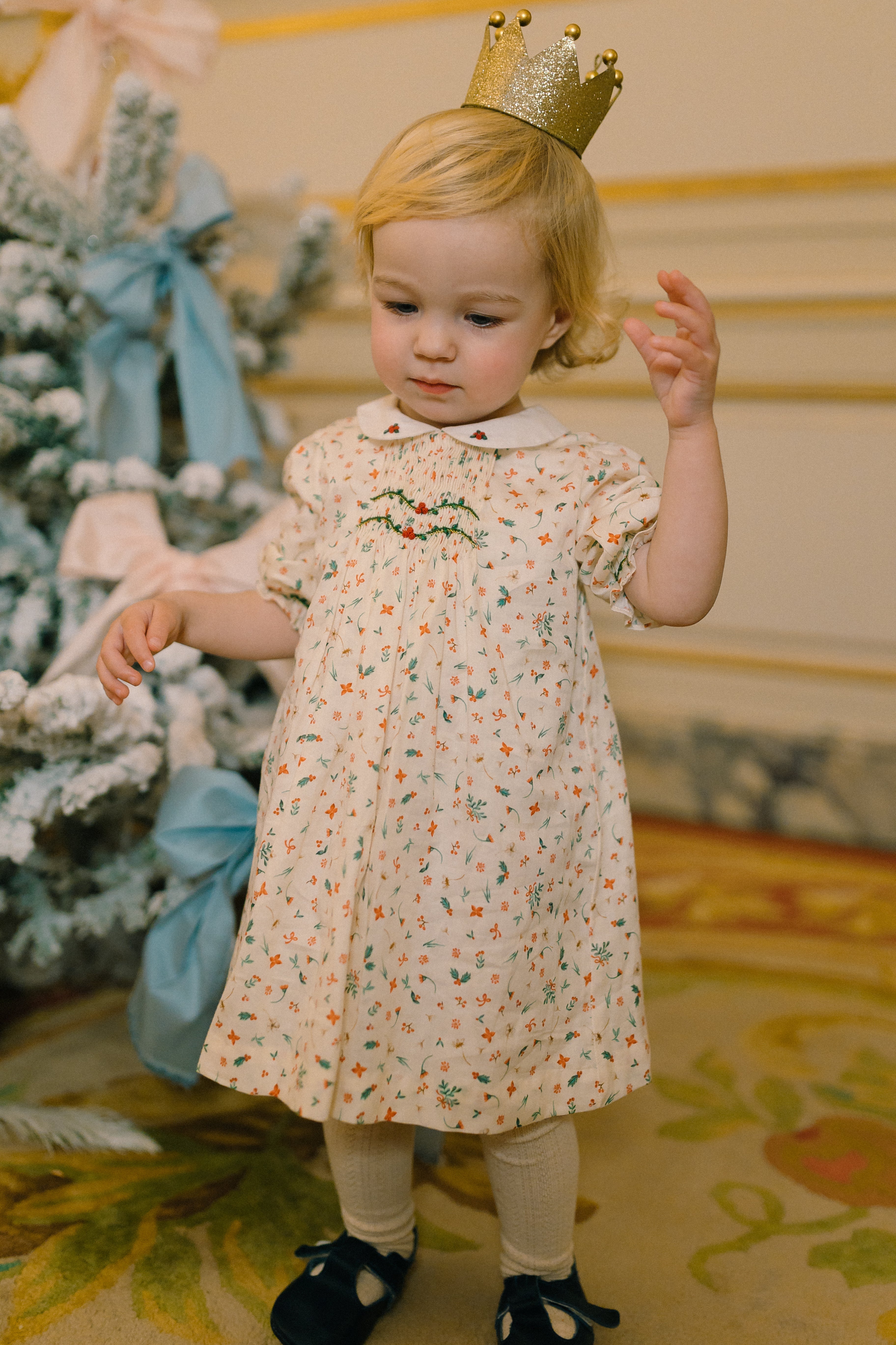 Elysee Floral Winter Babyset