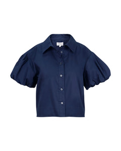 Elza Top in Maritime Blue